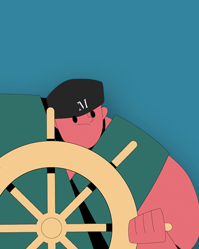 嗨! 欢迎踏上目朗的甲板