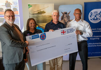 Disaster management cheque DSC 5913