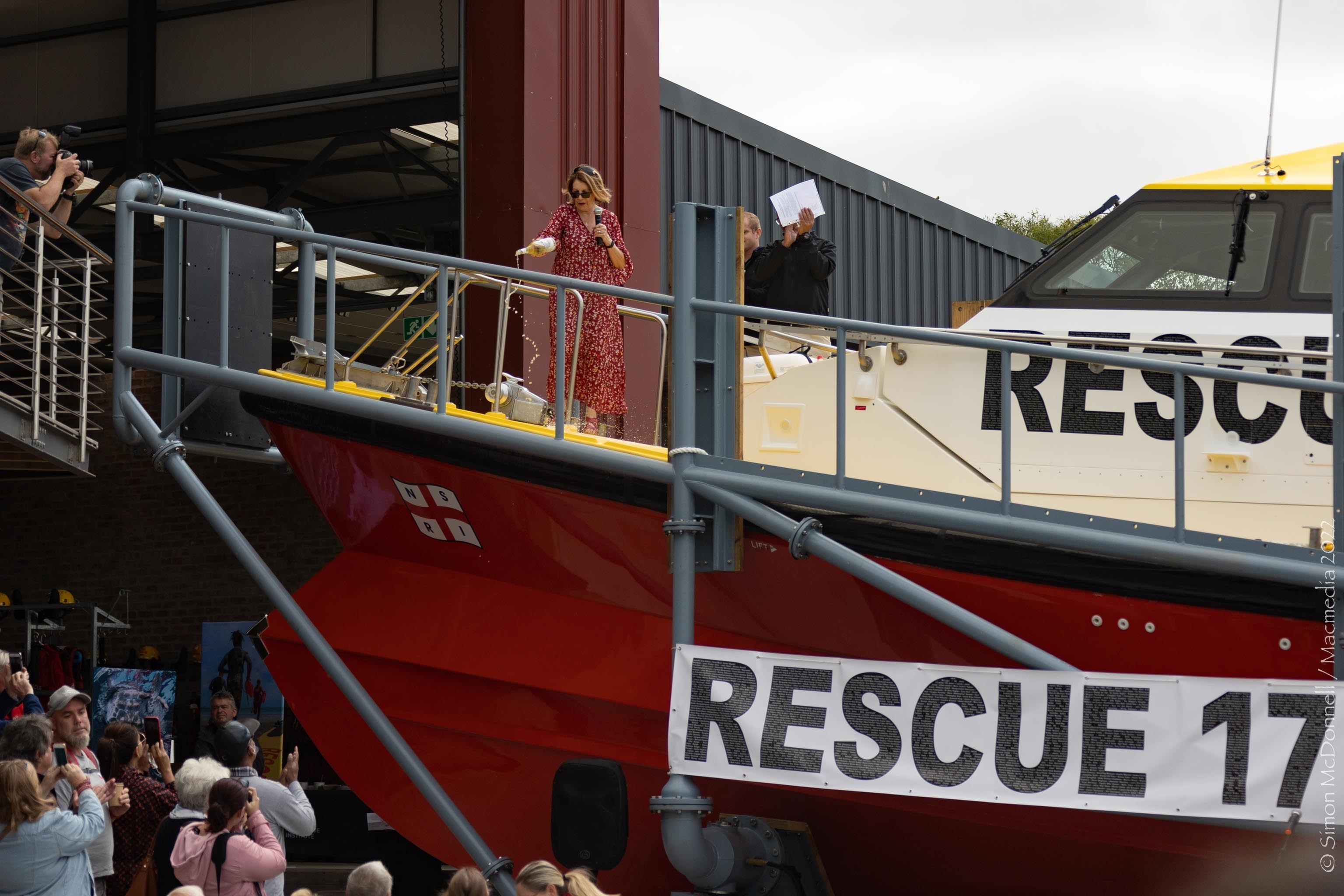 Station 17 Blessings Annette Newmarch widow of Graham Westcott Founding Station Commander