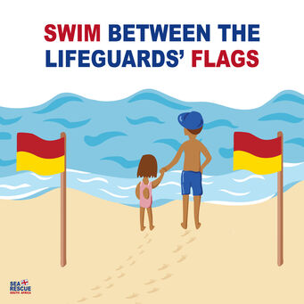 Swim between the Flags